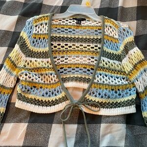 Colorful Striped Women's Sweater
